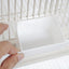 YES4PETS 208cm Stackable White Breeding Bird Budgies Aviary Cage Shelf Wheels