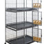 YES4PETS 172cm Breeding Stackable Cages Parrots Macaw Cockatoo Feeders Trays Wheels