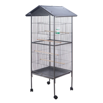 YES4PETS 160 cm Large Bird Cage Parrot Aviary Pet Stand-alone Budgie Cage