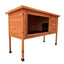 YES4PETS Large Single Wooden Pet Rabbit Hutch Guinea Pig Ferret Cage