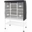 YES4PETS 158 cm White Large Bird Cage Parrot Budgie Aviary With Stand & Cover
