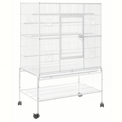 YES4PETS 158 cm Large Bird Cage Parrot Budgie Aviary With Stand