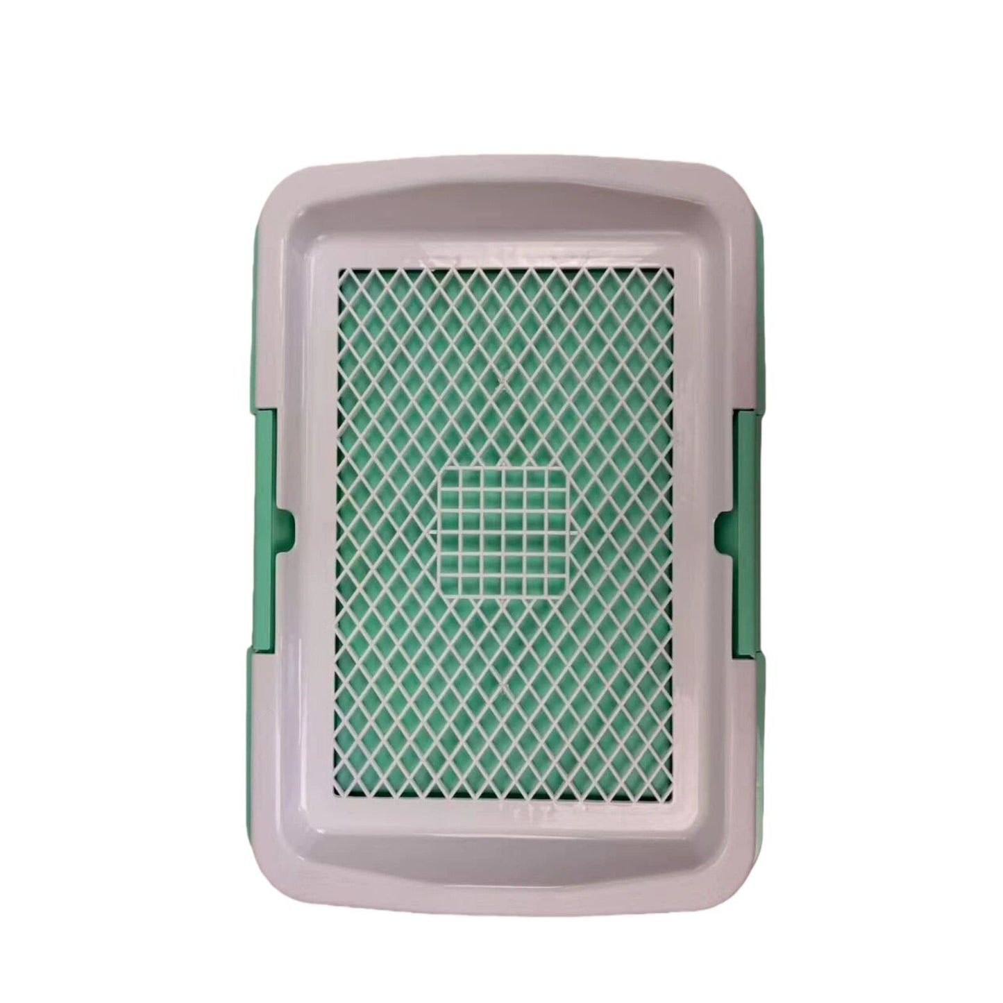 Small Portable Dog Potty Training Tray Pet Puppy Toilet Trays Loo Pad Mat 50x37 cm