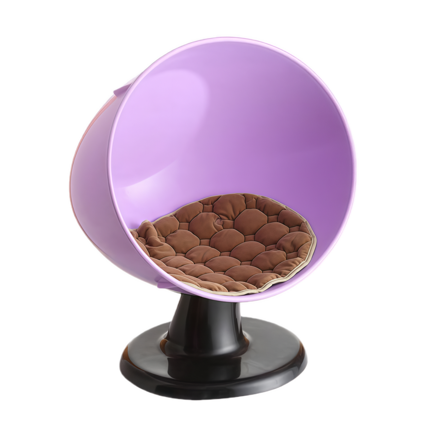 YES4PETS Medium Pet Cat Cave House Nest Puppy Cave Pet Chair Bed Purple