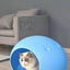 YES4PETS Medium Cave Cat Kitten Box Igloo Cat Bed House Dog Puppy House-Blue