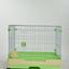 YES4PETS Medium Green Pet Rabbit Cage Guinea Pig Crate Kennel With Potty Tray And Wheel 76x53x62cm