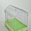 YES4PETS Medium Green Pet Rabbit Cage Guinea Pig Crate Kennel With Potty Tray And Wheel 79x53x73cm