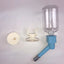 YES4PETS 2 X Pet Hanging Water Bottle No Drip Water Dispenser Rabbit Dog Cat Drinking Bottle-Blue