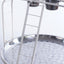 YES4PETS White Bird Cage Parrot Playpen Gym Toy Stand With Ladder On Wheels