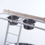 YES4PETS White Bird Cage Parrot Playpen Gym Toy Stand With Ladder On Wheels