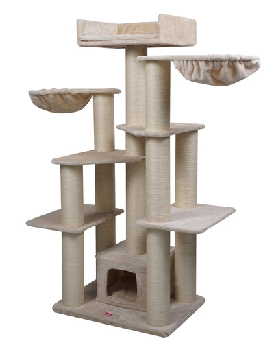 YES4PETS 183cm 47kg Cat Tree Tower 14cm Thicker Scratching Post Hammock House