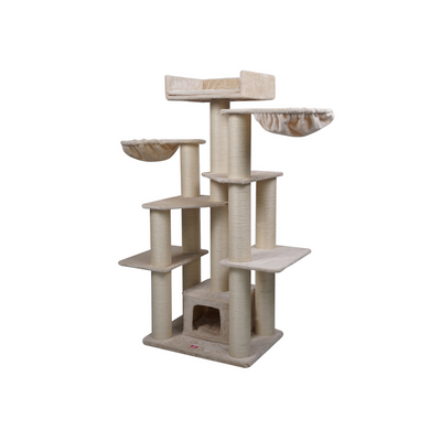 YES4PETS 183cm 47kg Cat Tree Tower 14cm Thicker Scratching Post Hammock House