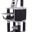 YES4PETS 167cm 41kg Cat Tree Tower 12Cm Thicker Scratch Post Condo House