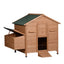 YES4PETS Timber XXL Chicken Coop Rabbit Hutch Cage Hen Chook House