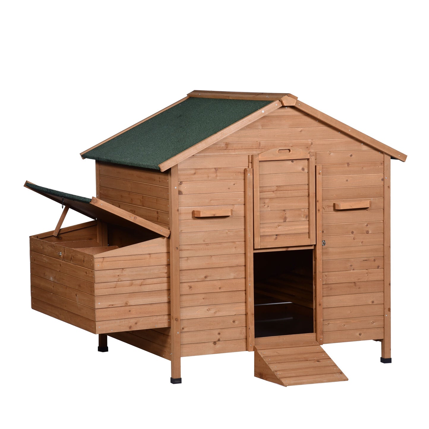 YES4PETS Timber XXL Chicken Coop Rabbit Hutch Cage Hen Chook House