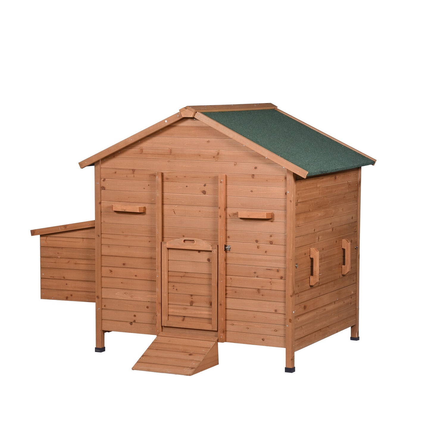 YES4PETS Timber XXL Chicken Coop Rabbit Hutch Cage Hen Chook House