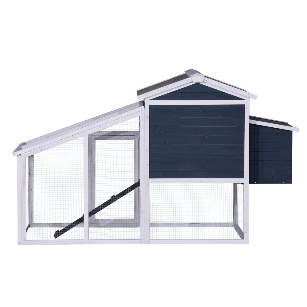 YES4PETS Large Chicken Coop Rabbit Guinea Pig Hutch Ferret House Chook Hen House Run
