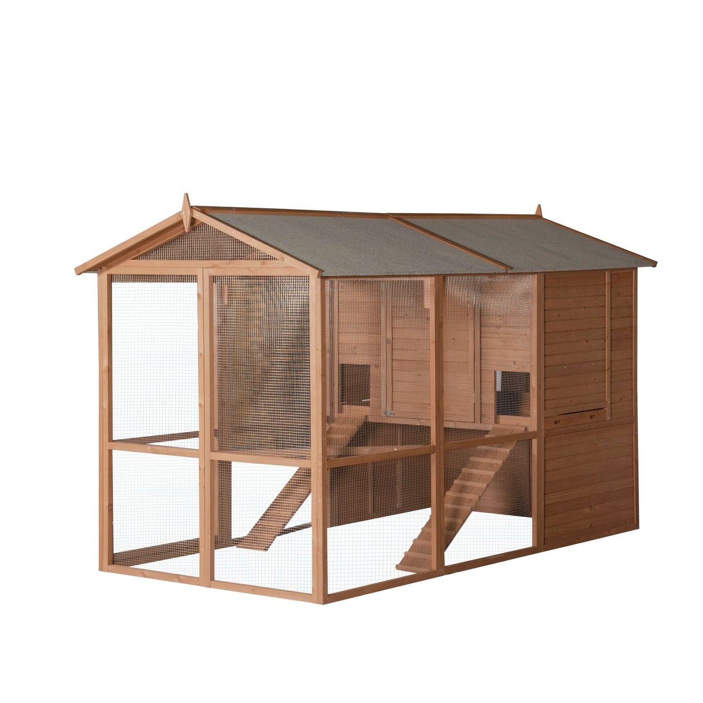 YES4PETS XXXL Walk-in Chicken Coop Rabbit Guinea Pig Hutch Ferret Hen Cat House