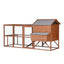 YES4PETS XXXL Chicken Coop Rabbit Hutch Ferret Cage Hen Chook Cat Kitten House With Run