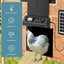 YES4PETS Automatic Aluminum Chicken Coop Door Timer Solar Panel Remote Control Anti Pinch