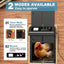 YES4PETS Automatic Aluminum Chicken Coop Door Timer Solar Panel Remote Control Anti Pinch