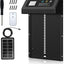 YES4PETS Automatic Aluminum Chicken Coop Door Timer Solar Panel Remote Control Anti Pinch