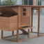 YES4PETS Large Chicken Coop Rabbit Hutch Cat Ferret Cage Hen Chook House