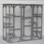 YES4PETS XXL Pet Cat Bird Ferret Shelter Condo with Escape Door Wooden Kitten Cage House