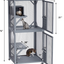 YES4PETS Pet Cat Bird Shelter Condo with Escape Door Wooden Kitten Cage House