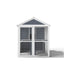 YES4PETS XXL Chicken Coop Rabbit Guinea Pig Hutch Ferret Hen Cat House 2380*1420*1650