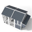 YES4PETS XXL Chicken Coop Rabbit Guinea Pig Hutch Ferret Hen Cat House 2380*1420*1650