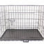 36' Portable Foldable Dog Cat Rabbit Collapsible Crate Pet Cage with Cover Mat