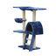 YES4PETS 100 cm Blue Cat Scratching Post Tree  Scratcher House