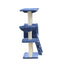 YES4PETS 100 cm Blue Cat Scratching Post Tree  Scratcher House