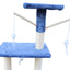 YES4PETS 138cm Cat Scratching Post Tree Post House Tower with Ladder-Blue