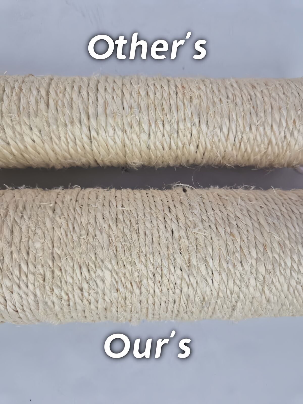 YES4PETS 193cm Cat Scratching Tree Post Sisal Pole Scratching Post Scratcher Tower Condo Grey