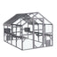 YES4PETS XXXXL Pet Cat Bird Ferret Shelter Condo with Escape Door Wooden Kitten Cage House
