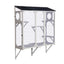 YES4PETS Wall Mounted Outdoor Cat Playhouse with Roof & Platforms – Window Access Catio Enclosure