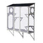 YES4PETS Wall Mounted Outdoor Cat Playhouse with Roof & Platforms – Window Access Catio Enclosure