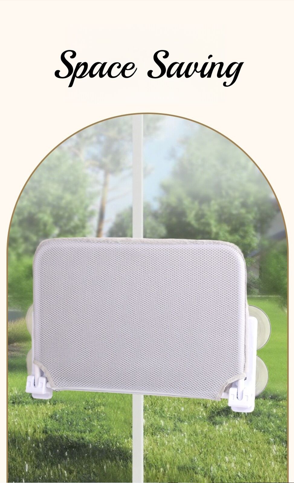 YES4PETS Pet Cat Window Mounted Durable Seat Hammock Perch Bed