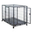 YES4PETS XL Pet Dog Cat Cage Metal Crate Kennel Portable Puppy Cat Rabbit House With Cover