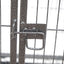 YES4PETS Medium Pet Dog Cat Cage Metal Rabbit Crate Carrier Kennel Wheel & Tray