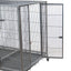 YES4PETS XXL Pet Dog Cat Cage Metal Crate Kennel Portable Puppy Cat Rabbit House With Cover