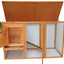 YES4PETS Large Chicken Coop Rabbit Hutch Ferret Cat Guinea Pig Cage Hen Chook House With Open Roof