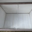 YES4PETS L Timber Pet Dog Kennel House Puppy Wooden Timber Cabin With Stripe White