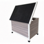 YES4PETS XL Timber Pet Dog Kennel House Puppy Wooden Timber Cabin With Stripe