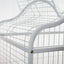 YES4PETS XL White 167cm Bird Cage Pet Parrot Aviary with Perch & Feeder