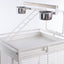 YES4PETS White 153 cm Large Bird Budgie Cage Parrot Aviary With Metal Tray and  Wheel