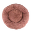 YES4PETS S/M/L Round Calming Plush Cat Dog Bed Comfy Puppy Fluffy Bedding