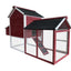 YES4PETS Red Large Chicken Coop Rabbit Hutch Guinea Pig Cat Cage Ferret House
